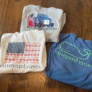 Boys Vineyard Vines Long Sleeved t-shirts Size M